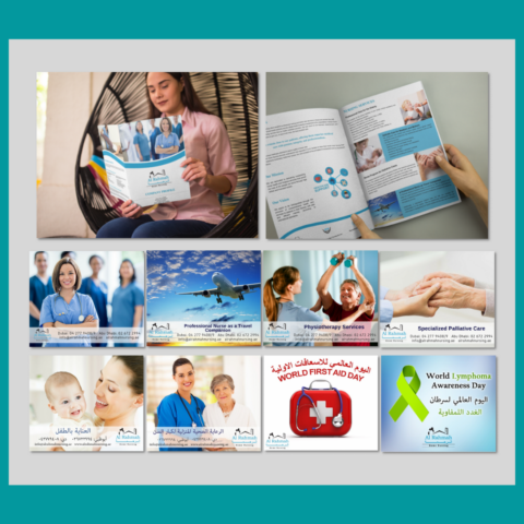 Branding _ Graphic Design - AlRahmah Home Nursing Services
